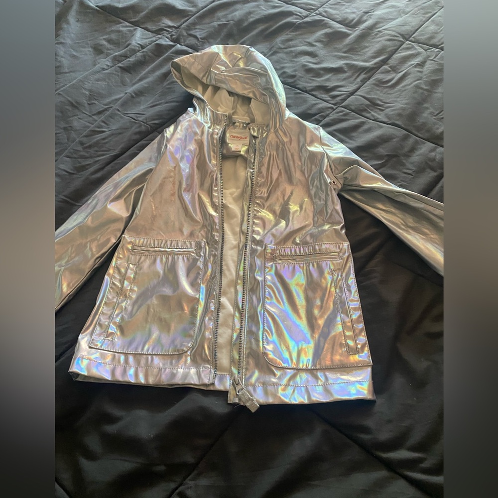 Holographic Girls Rain Jacket